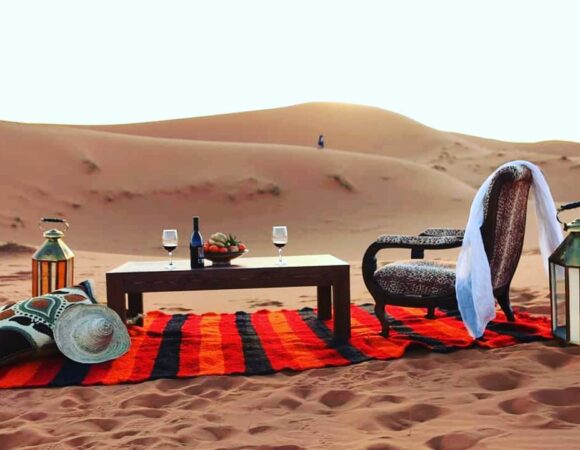 Celebrate New Year's Eve in the Moroccan desert